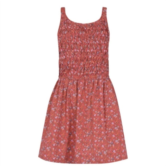 NWT Free People Petunia Micro Floral Fit & Flare Mini Dress - Picture 12 of 12